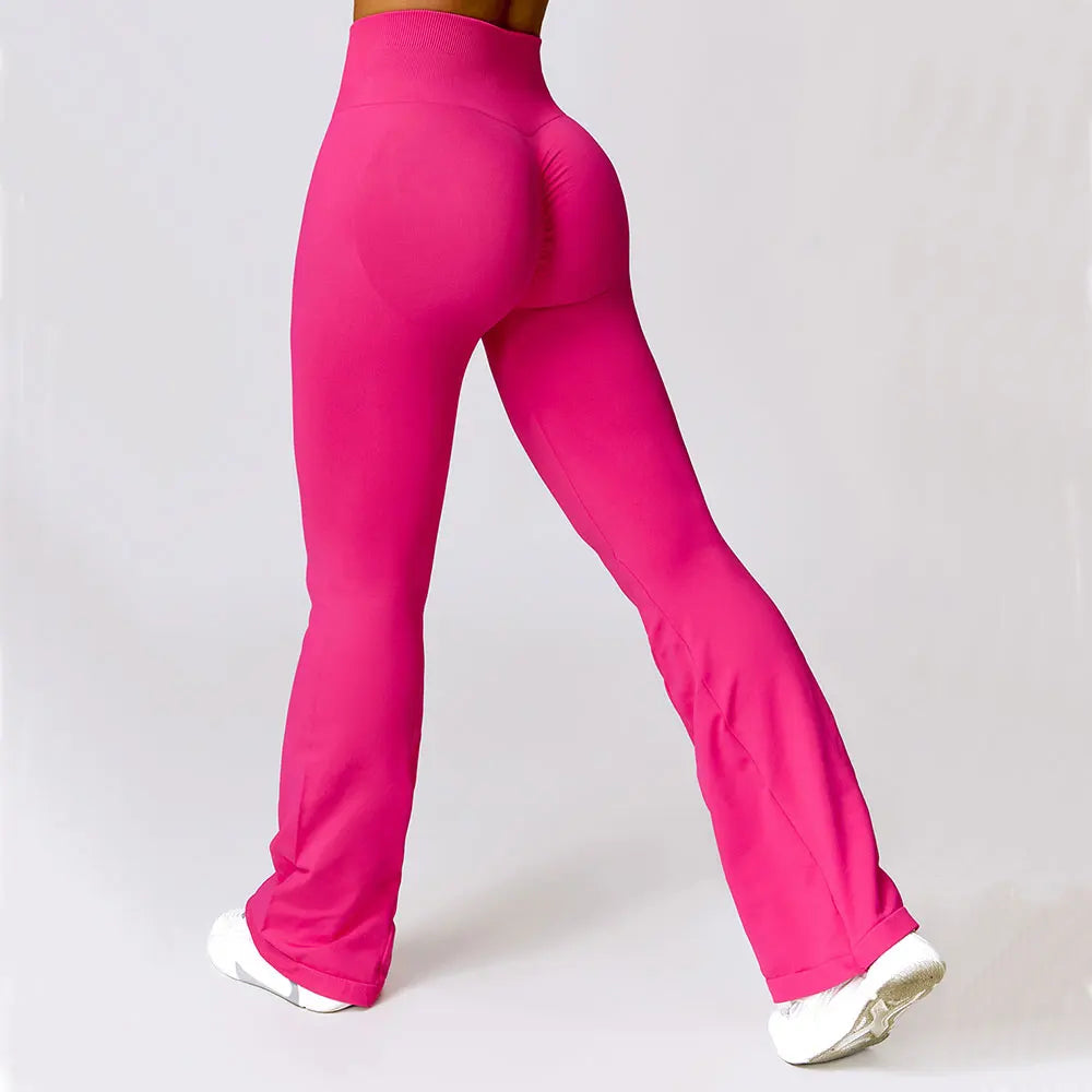 Zökkenőmentes Flared Jóga Leggings - Elara