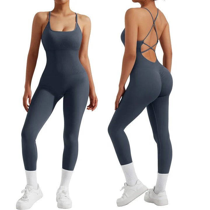 Minden évszakra való női fitness jumpsuit - Nova