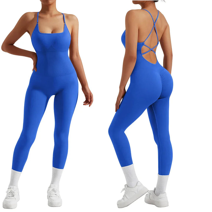 Minden évszakra való női fitness jumpsuit - Nova