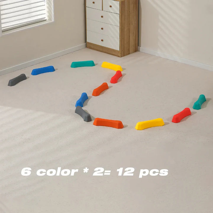 Színes lépőkövek - BalanceFun