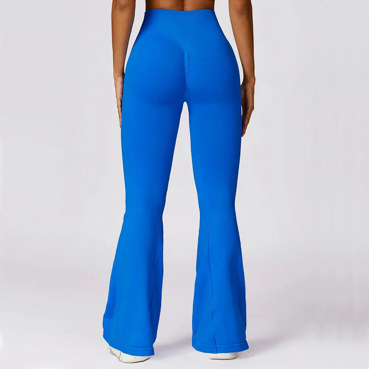 Zökkenőmentes Flared Jóga Leggings - Elara