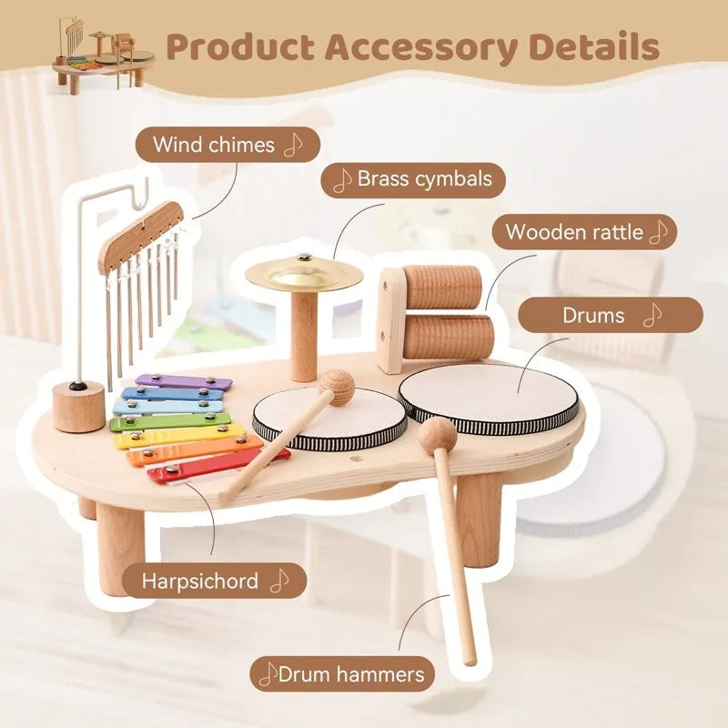 Kreatív Fa Játék Zeneállomás - MelodyMaker