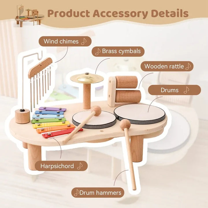Kreatív Fa Játék Zeneállomás - MelodyMaker