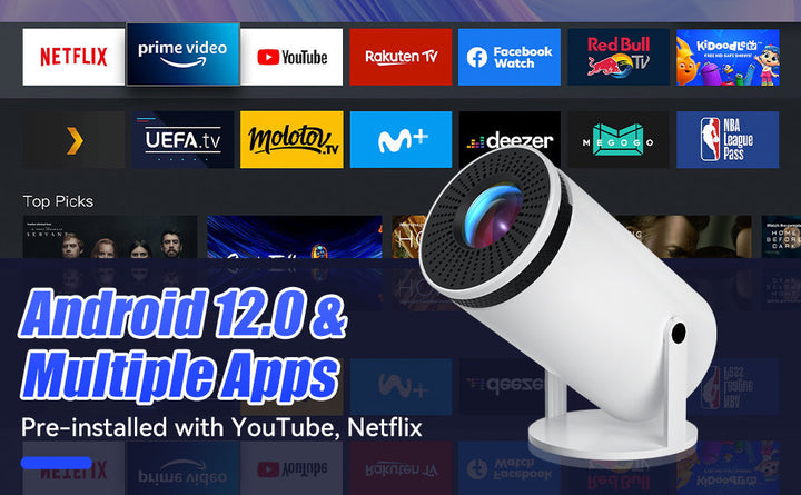 Hordozható Smart Beamer - VisionCast 130X