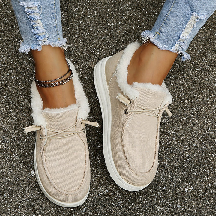 Női Slip-On téli cipők prémes béléssel – Maren