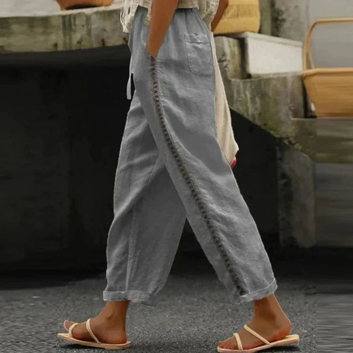 Boho Női Nyári Nadrág Mintával – Solea