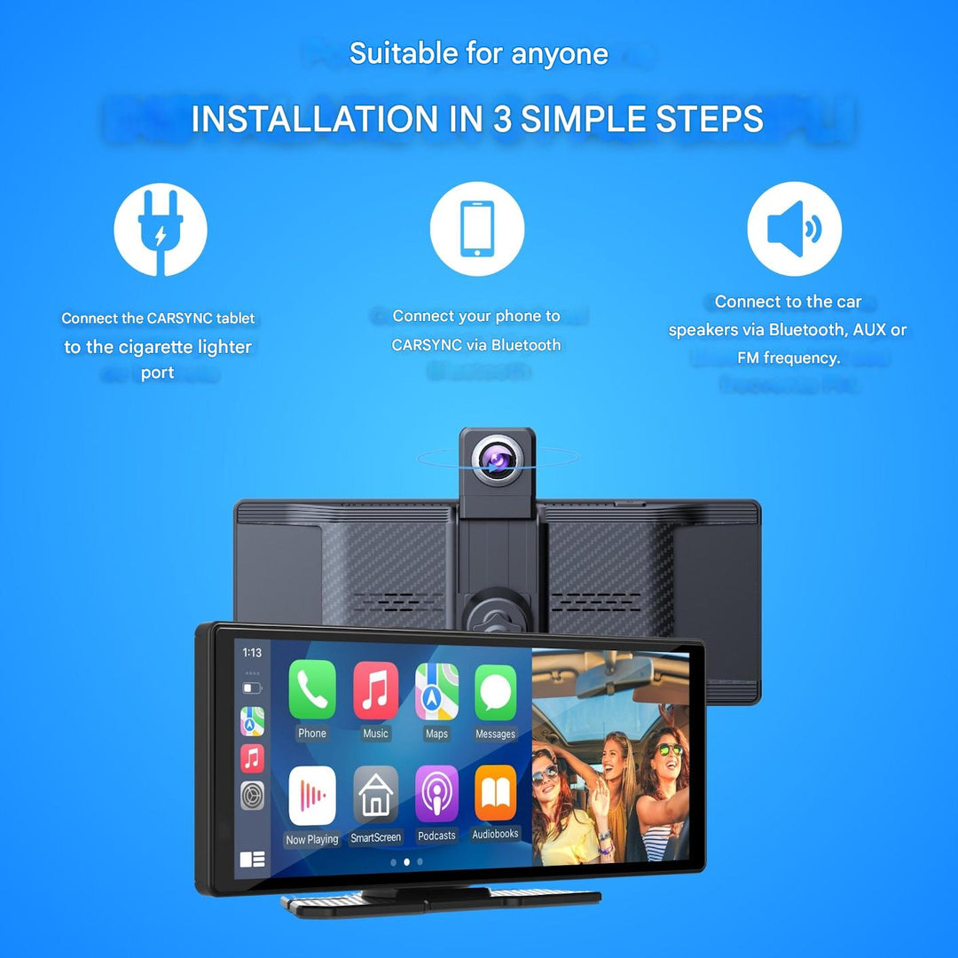 Vezeték nélküli CarPlay & Android Képernyő – DriveOne