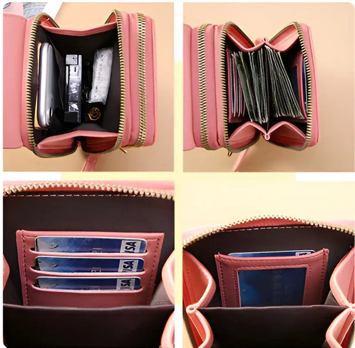 Trendi Bőr Anti-Sejteket Nők Válltáska - SecureStyle