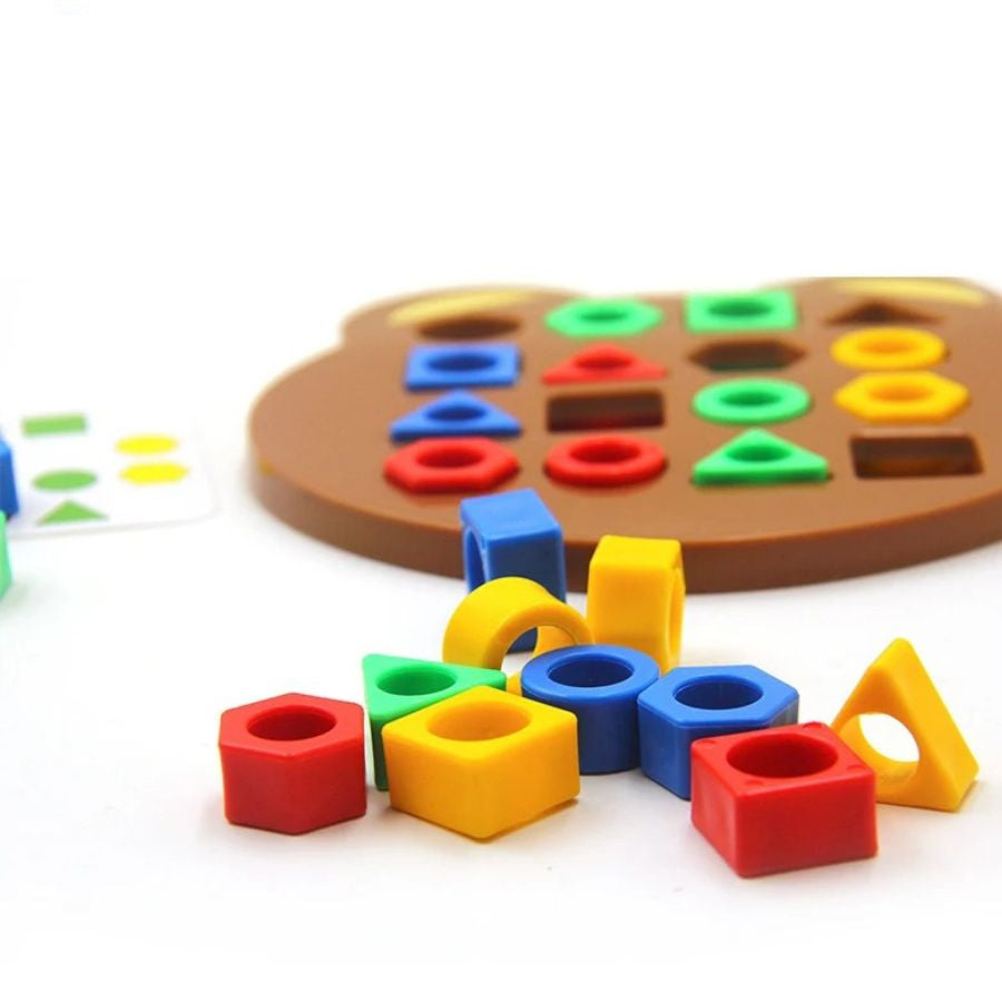 Forma- és Színpuzzle Gyermekeknek - ShapeMatch