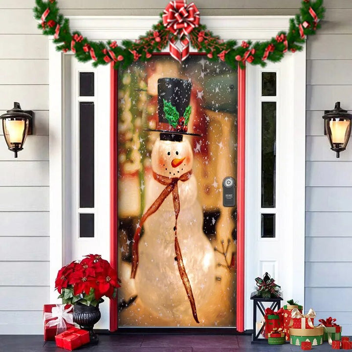 Karácsonyi Ajtódíszítés - MerryDoor