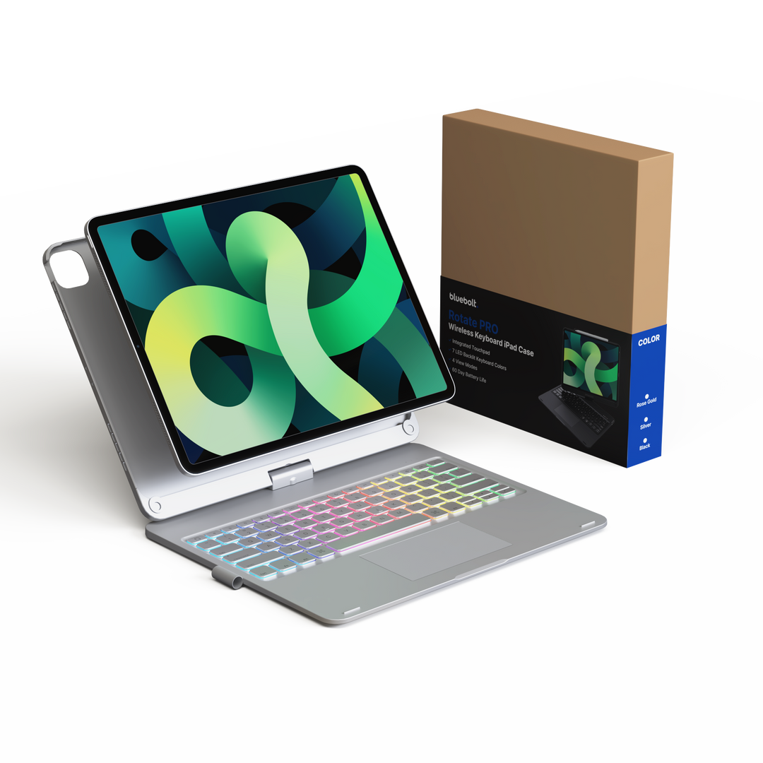 Vezeték nélküli 360°-ban forgatható billentyűzet - KeySpin borító