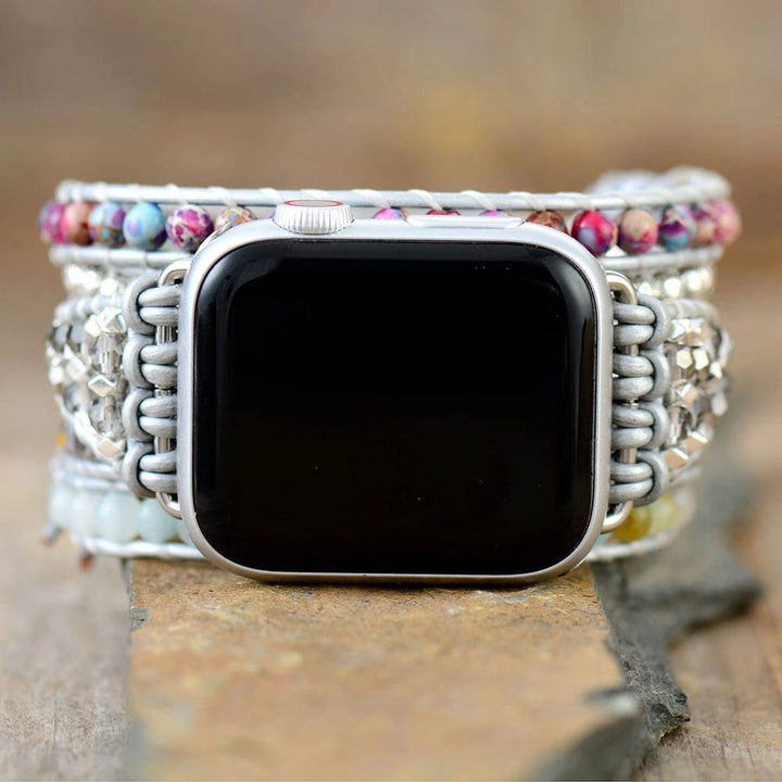 Jaspis Apple Watch Szíj - Naelina