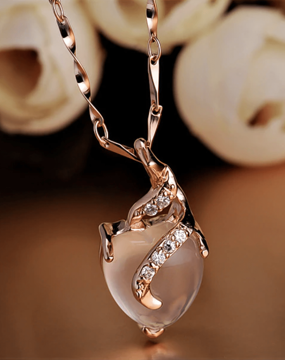 Opál Szív Nyaklánc - Calista