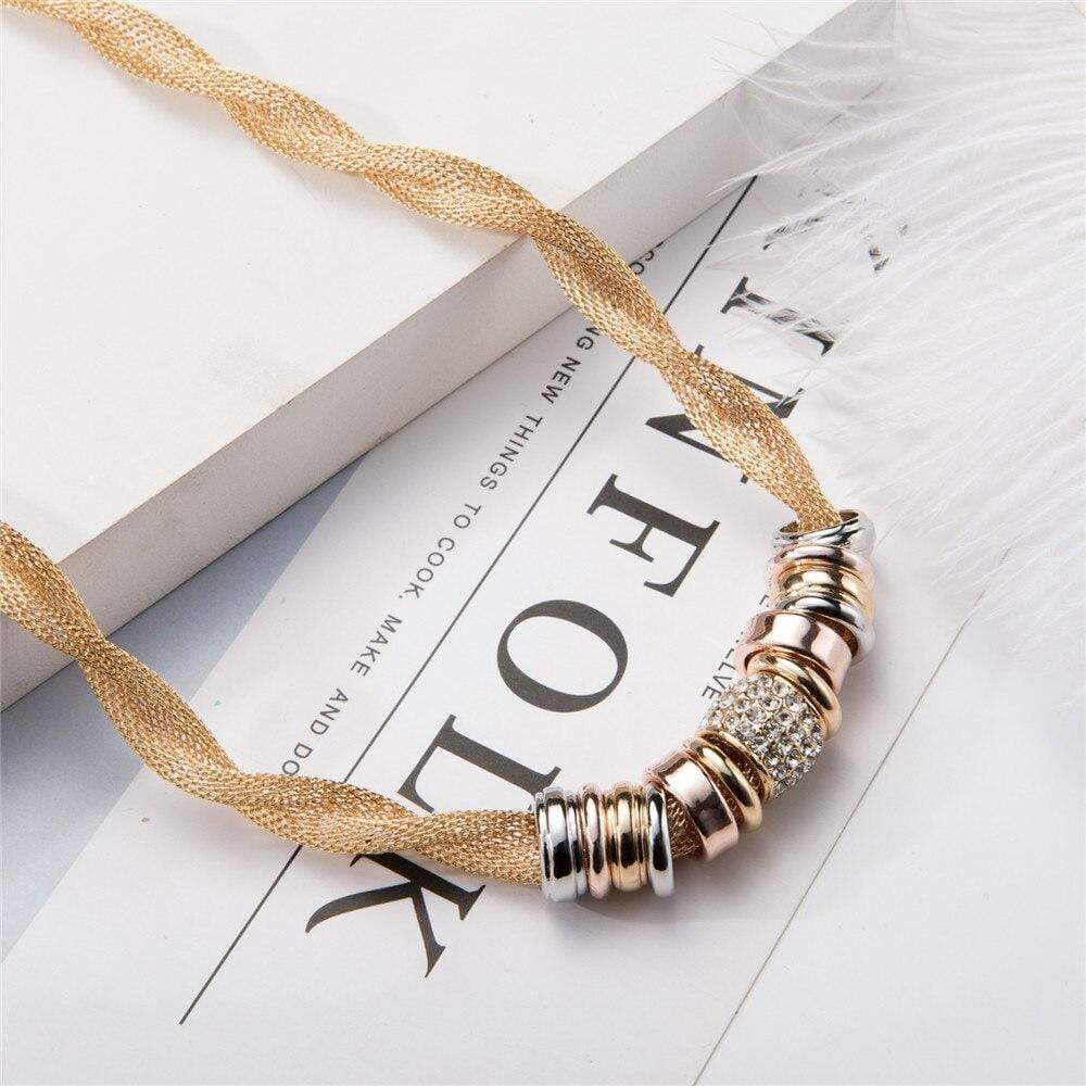 Braidelt Divatos Nyaklánc - Lynora