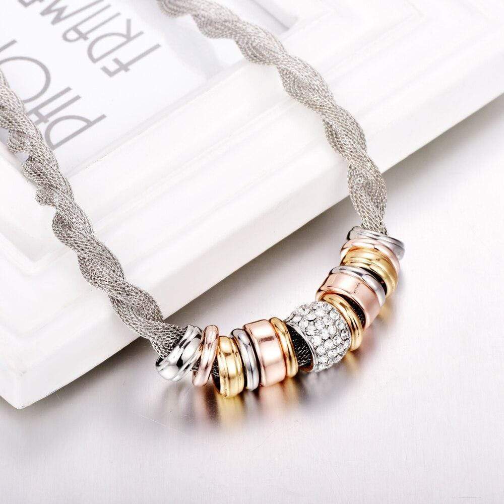 Braidelt Divatos Nyaklánc - Lynora