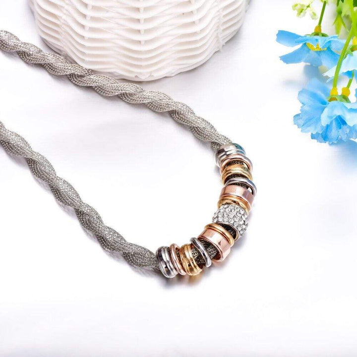 Braidelt Divatos Nyaklánc - Lynora