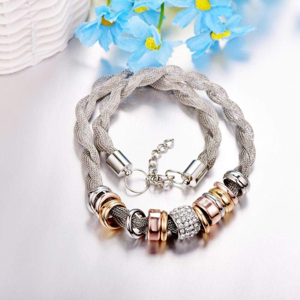 Braidelt Divatos Nyaklánc - Lynora