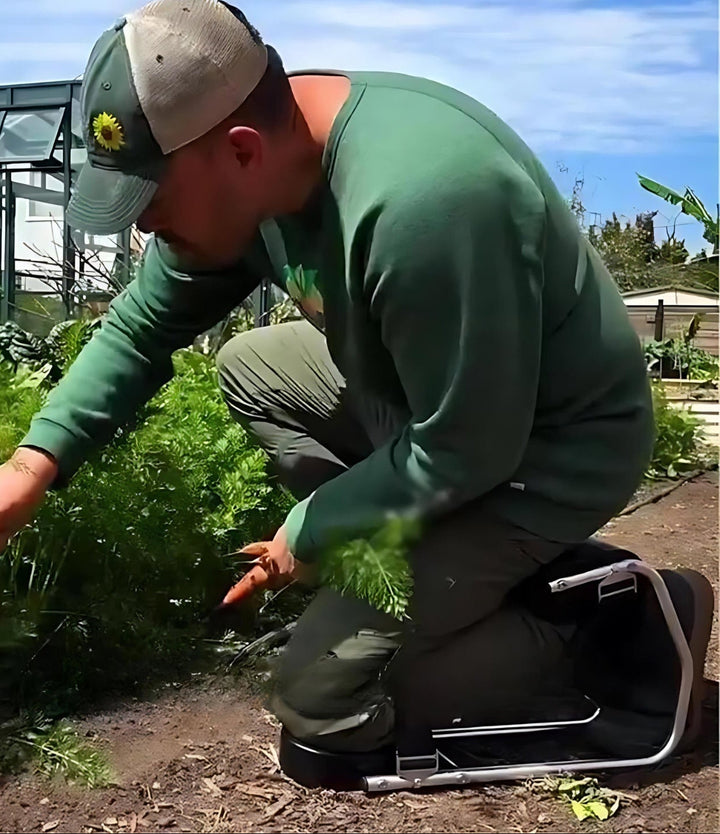 Hordozható Kerti Térdelő és Készlet - GardenEase Duo