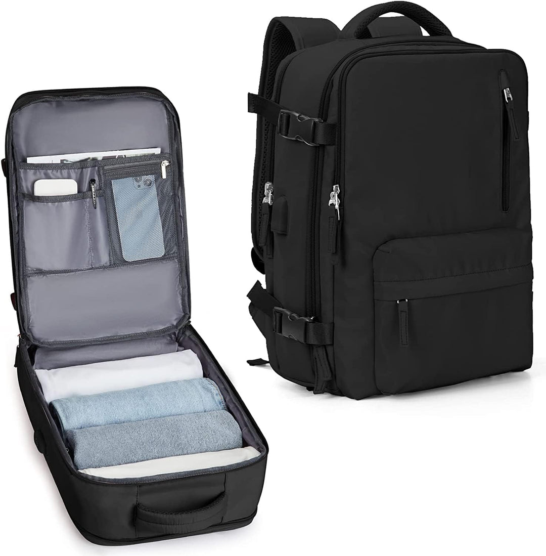 40L Vízálló Utazó Hátizsák Cipőtartóval és USB Porttal – 14” Laptop Méretű