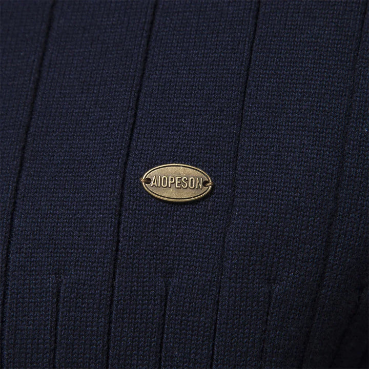 Férfi Őszi Pulóver Cipzárral – Daan