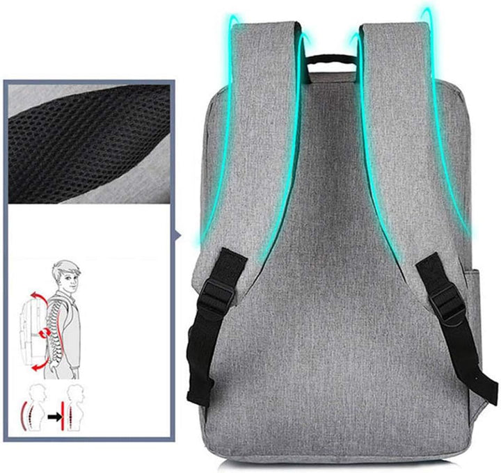 Vékony vízálló laptop hátizsák USB-porttal