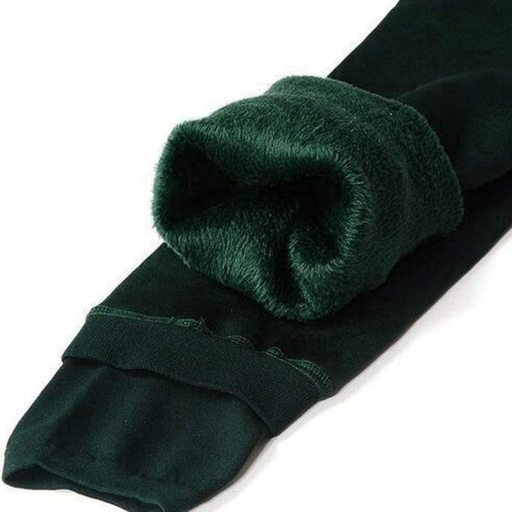 Téli fleece-el bélelt leggings - Elsa