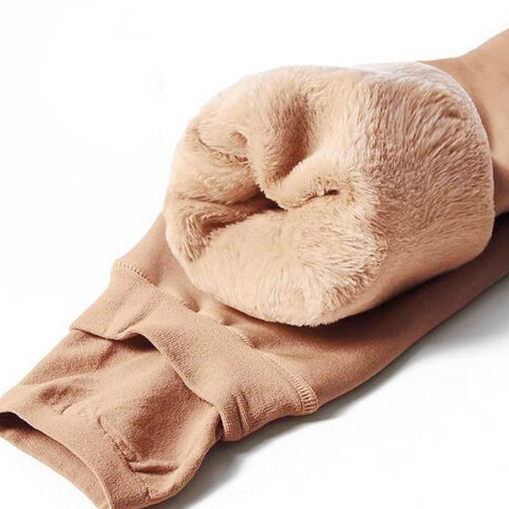 Téli fleece-el bélelt leggings - Elsa
