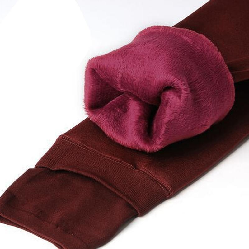 Téli fleece-el bélelt leggings - Elsa