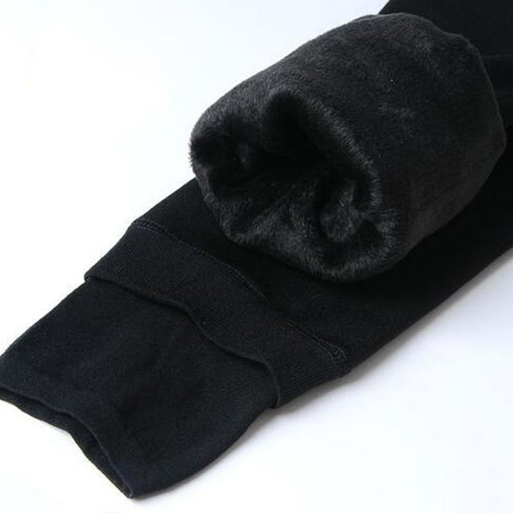 Téli fleece-el bélelt leggings - Elsa
