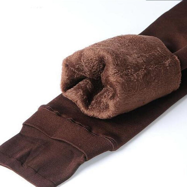 Téli fleece-el bélelt leggings - Elsa