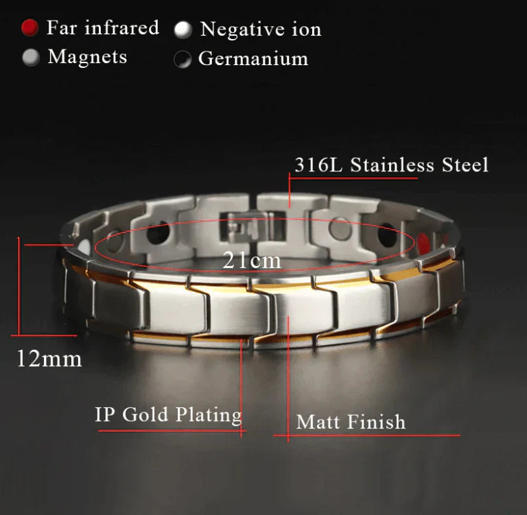 Mágneses Egészségügyi Karkötő - VitalMag