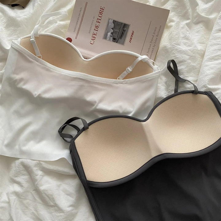 4 darab Légies Tanktopp, Beépített Bandeau Melltartóval - Tiana