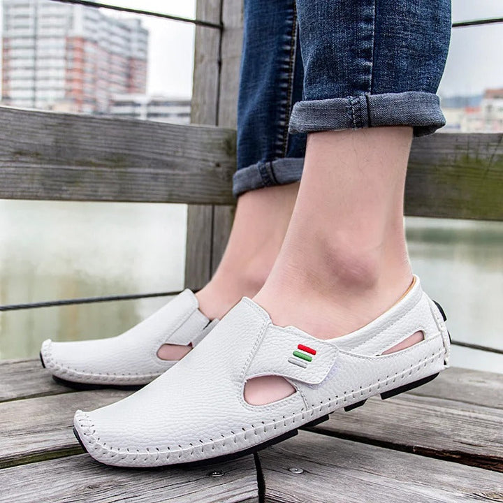 Kényelmes Slip-On szabadidőcipő férfiaknak – Könnyű és lélegző – Matteo