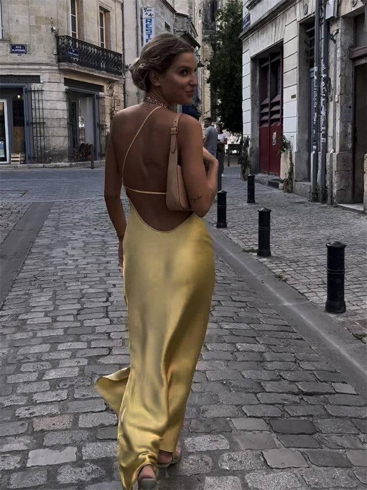 Elegáns sárga nyári ruha – Juliette