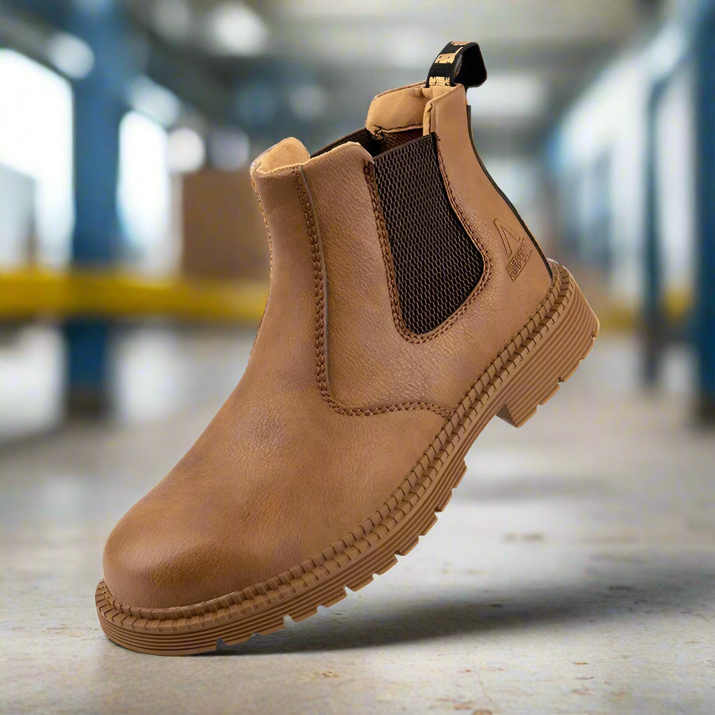 Férfi vízálló munkacsizma acél orrmerevítővel – Torben