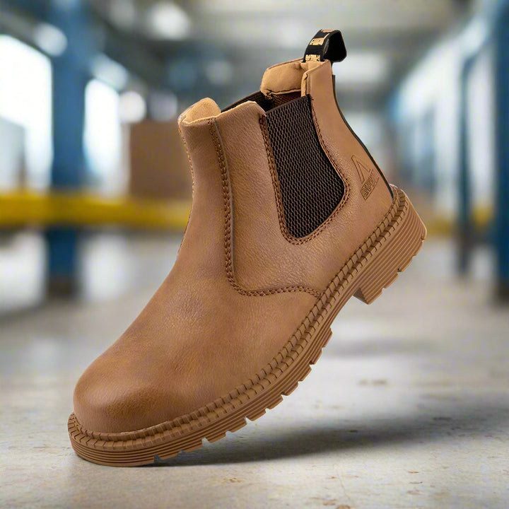 Férfi vízálló munkacsizma acél orrmerevítővel – Torben