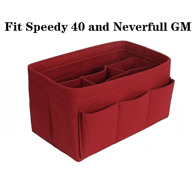 Filc Kézi Táska és Smink Szervező Betét – 1+1 INGYEN Többzsebes Táska Tároló