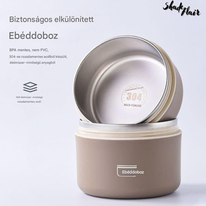 Hordozható Szigetelt Ételtároló Készlet - LunchMate