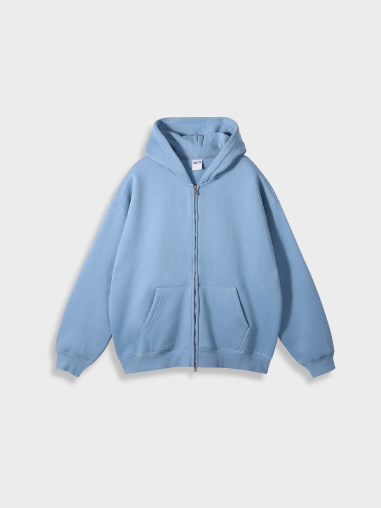 Oversized mellény cipzárral - Ava