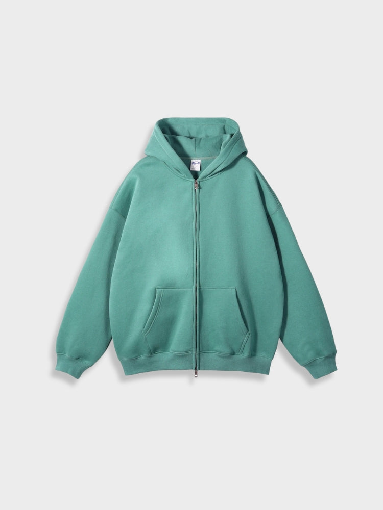 Oversized mellény cipzárral - Ava