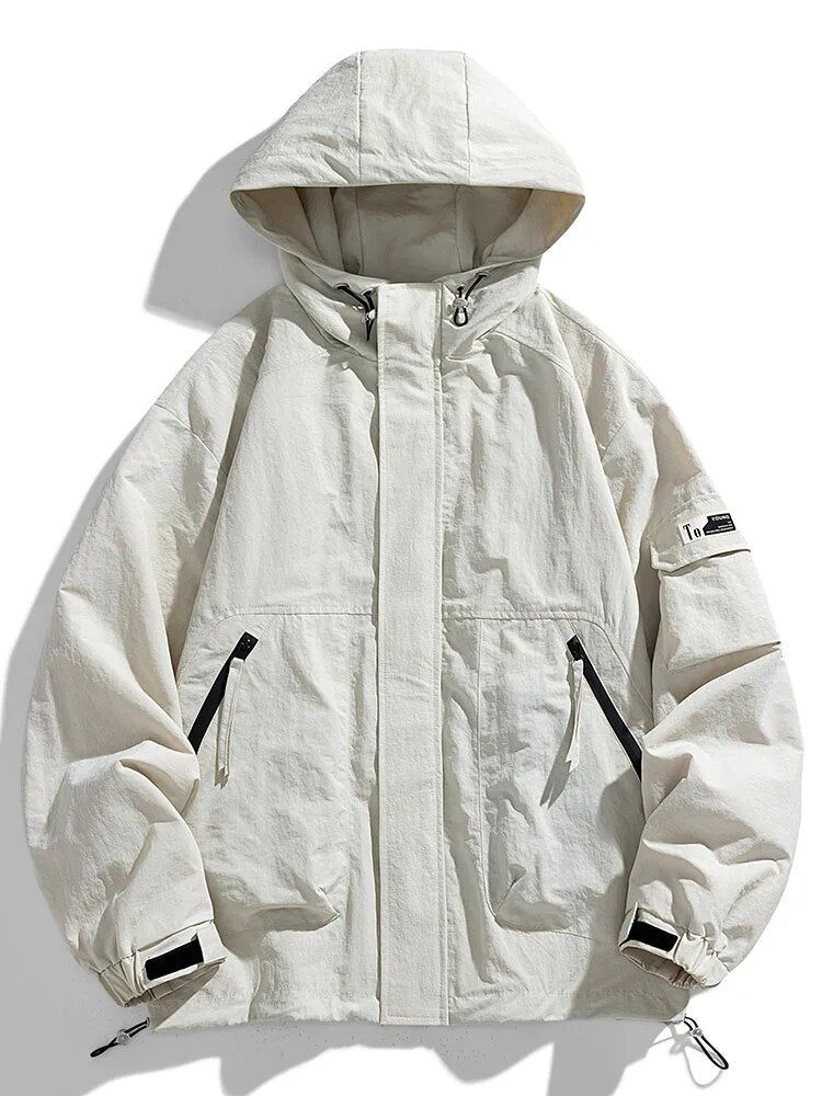 Férfi Széljacka Kapucnival – Jasper