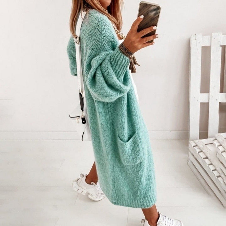 Puha kötött oversized női kardigán - Sienna