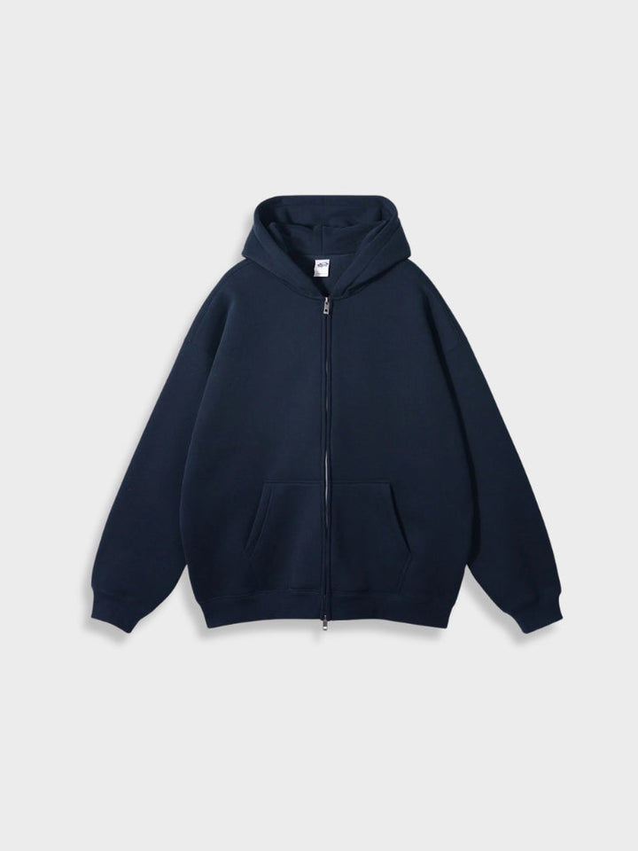 Oversized mellény cipzárral - Ava