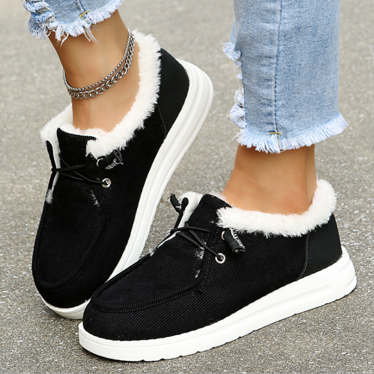 Női Slip-On téli cipők prémes béléssel – Maren