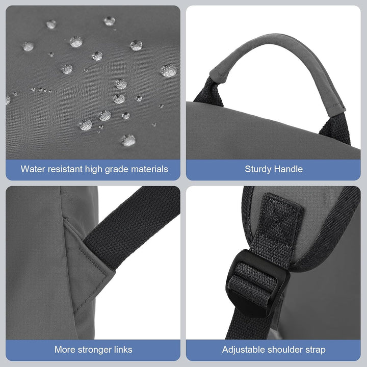 Könnyű, vízálló laptop- és utazótáska rendezett rekeszekkel