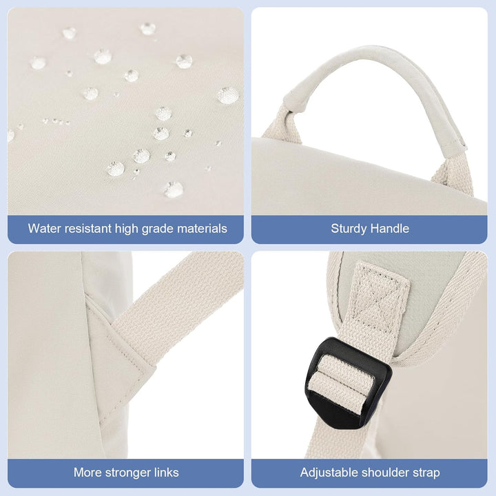 Könnyű, vízálló laptop- és utazótáska rendezett rekeszekkel