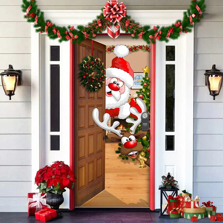 Karácsonyi Ajtódíszítés - MerryDoor