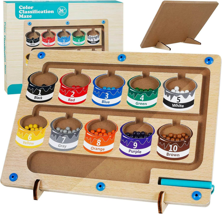 Mágneses Számláló és Színlabirintus – ColorMaze