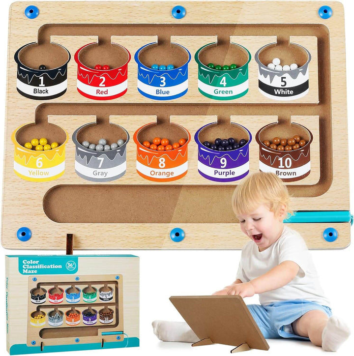 Mágneses Számláló és Színlabirintus – ColorMaze