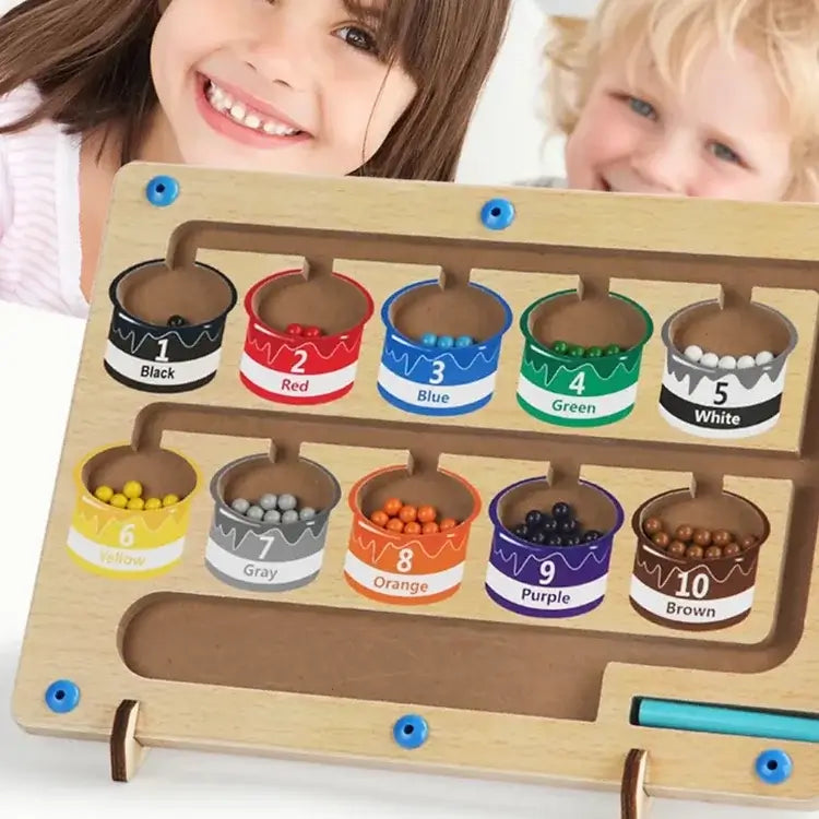 Mágneses Számláló és Színlabirintus – ColorMaze